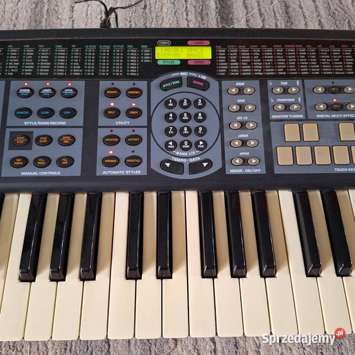 Syntezator Keyboard General Midi CD30 zestaw Jawor
