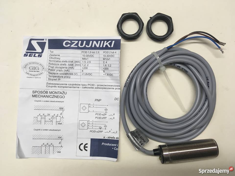 Czujnik indukcyjny SELS SCID8ZPW Faktura VAT Brzoza
