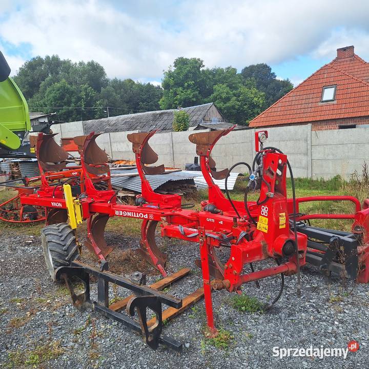 Pług Pottinger servo 25 4 skibowy 2015 Krajno-Zagórze