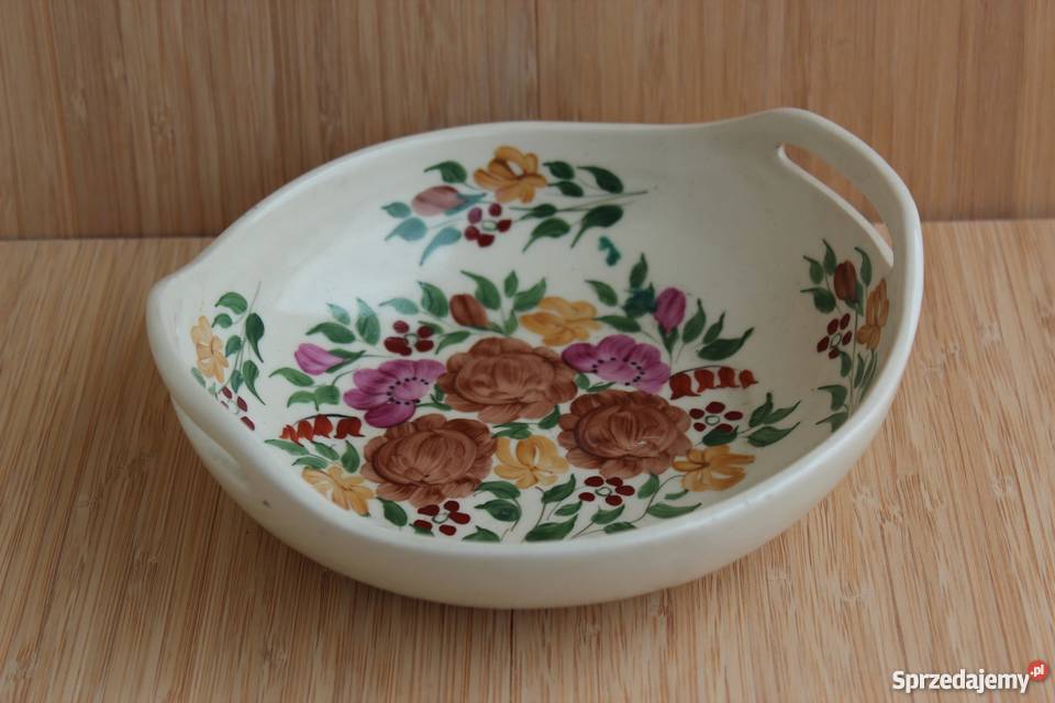 Salaterka ceramiczna ręcznie malowana Gdańsk