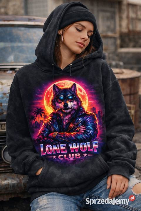 Bluza z kapturem Wole Swojego Kota Premium Orzesze sprzedam