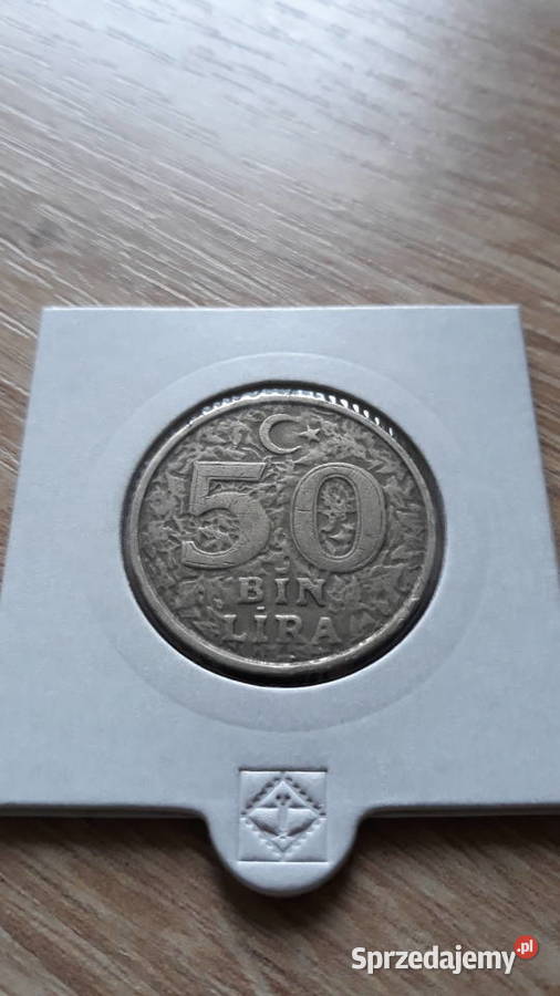 50 Bin Lir Turcja 1998 r Numizmatyka sprzedam
