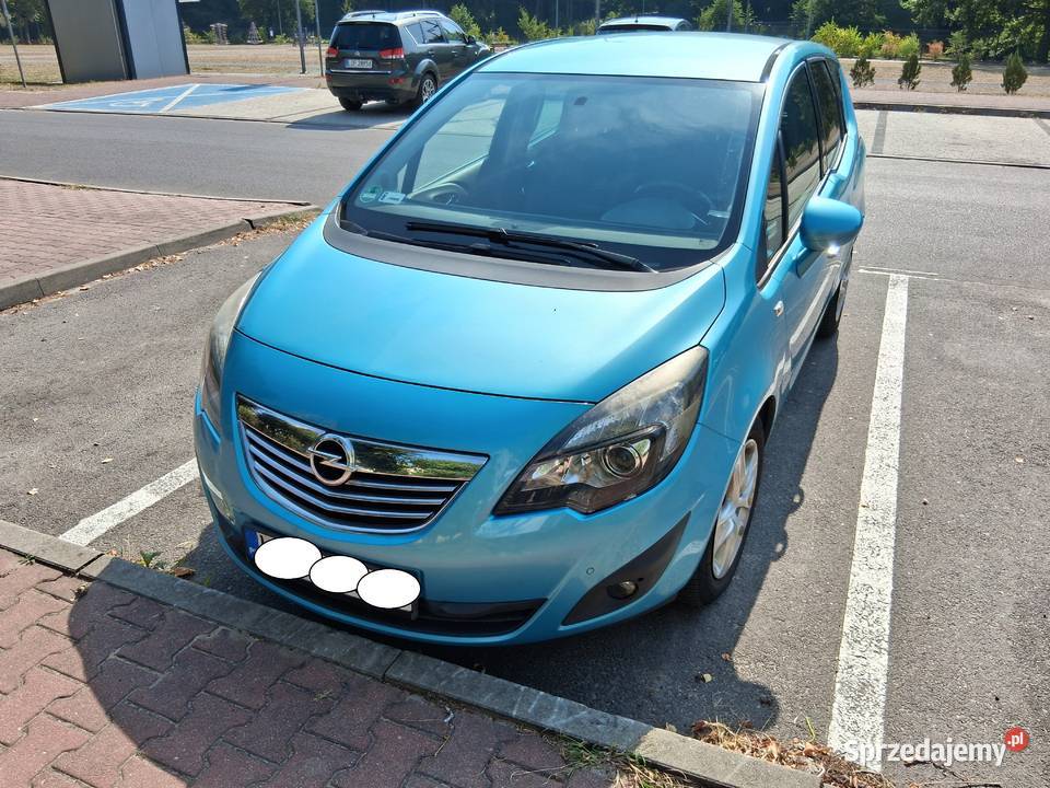 Opel Meriva 2011r 14Tb 6BiegowyZarej CD lubelskie Poniatowa-Kolonia sprzedam
