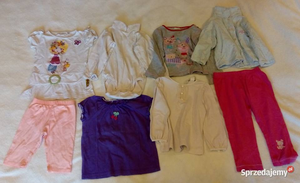 Ubranka dziewczynki 1224 miesięcy 86 8692 92 Czeladź