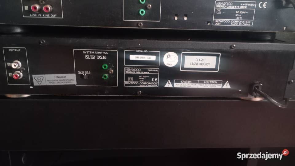 klocki kenwood Widzów sprzedam