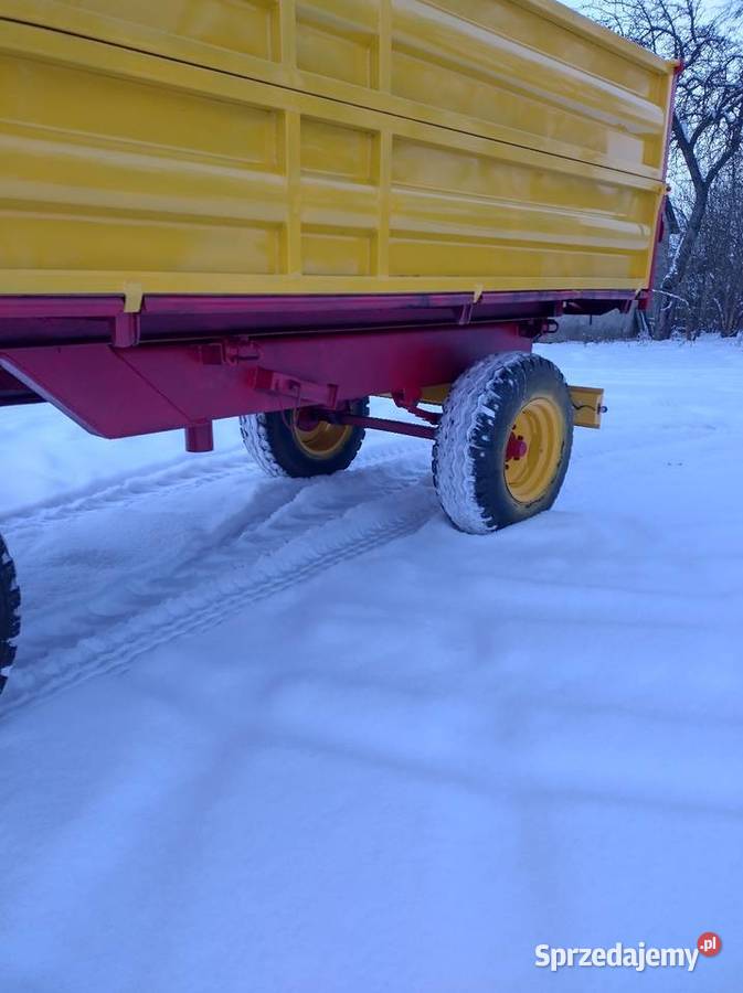 Przyczepa rolnicza wywrotka nieuszkodzony świętokrzyskie Gadka