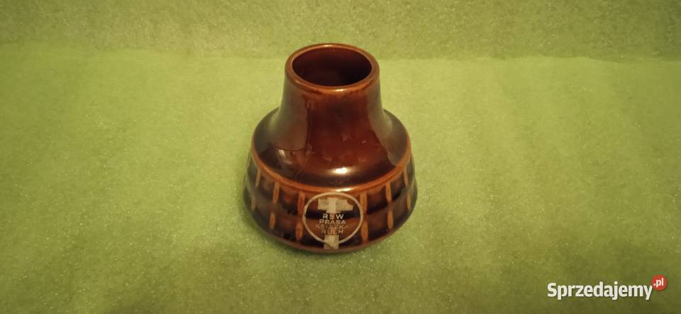 Wazonik kratka Pruszków RSW PrasaKsiążkaRuch PRL Zielona Góra