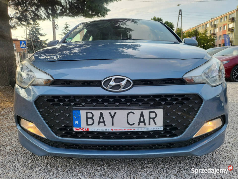 Hyundai i20 12 85 I Właściciel 100 Przebieg Z łódzkie