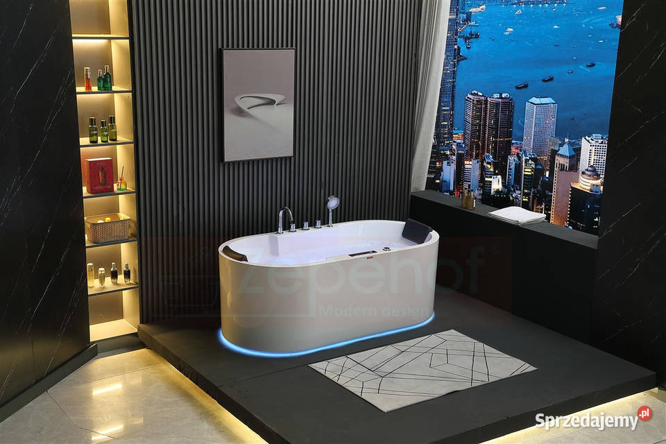 Wirujące dysze Wanna z hydromasażem BZX675 Łazienka Grabówka