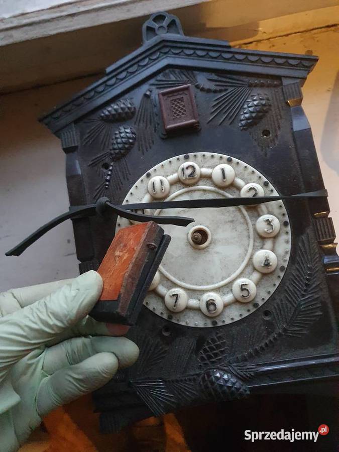 Zegar z kukułką rosyjski vintage Warszawa