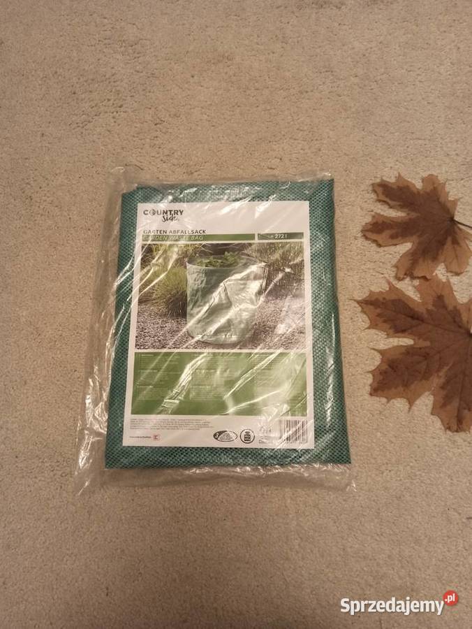 Worek na odpady ogrodowe okrągły ogromny kosz Warszawa
