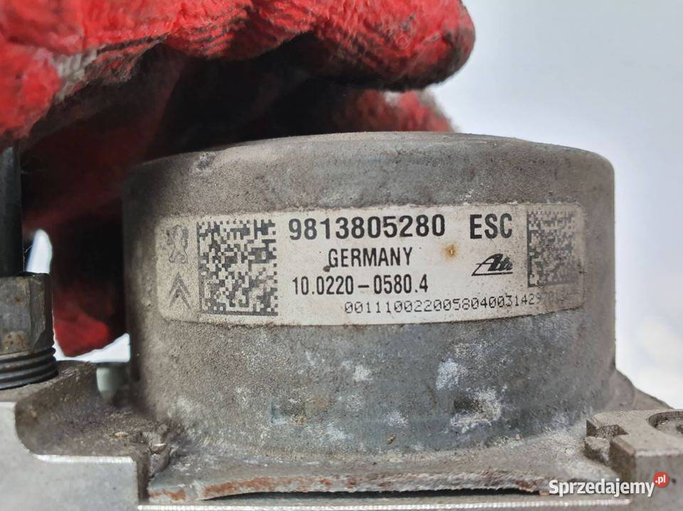 POMPA ABS HAMULCOWA CITROEN C ELYSEE 9813805280 Lipno