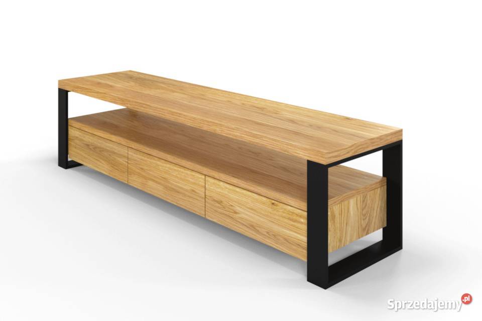 Szafka RTV Lite Drewno HERMAN Olsztyn