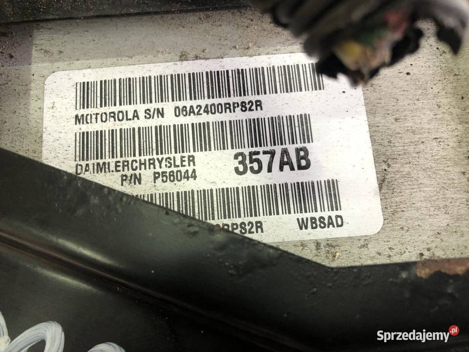 KOMPUTER SILNIKA P56044357AB JEEP CHEROKEE WJ 40 Części samochodowe wielkopolskie