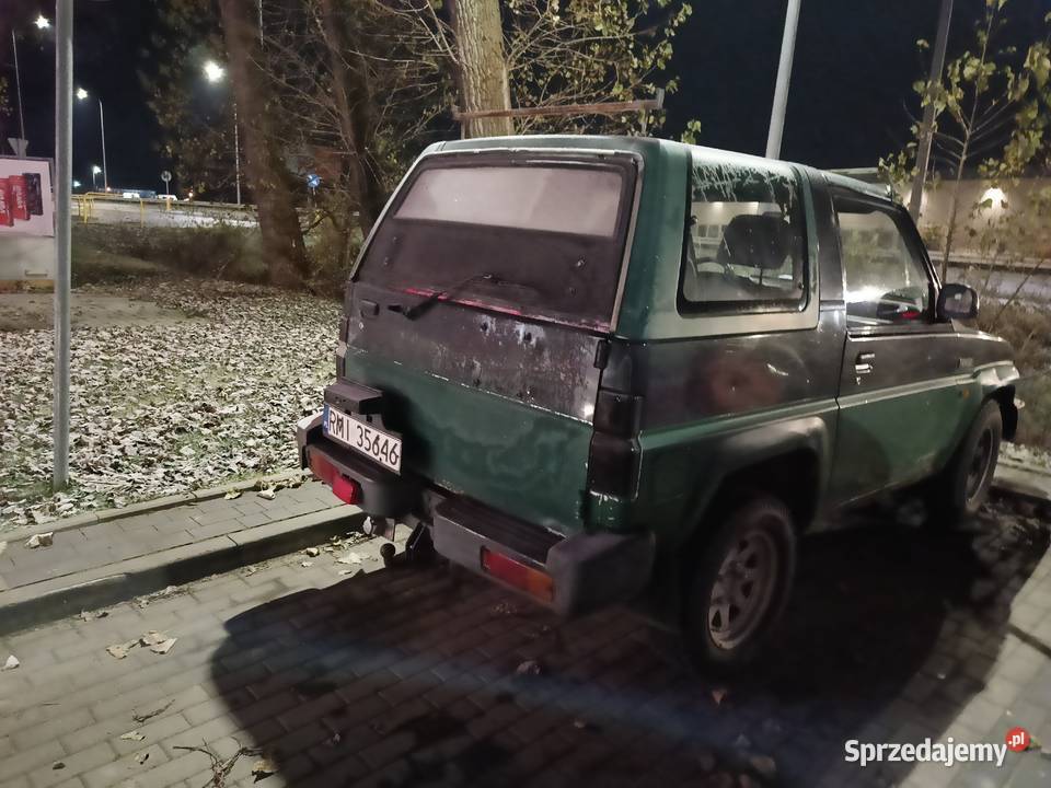 Daihatsu Feroza 4x4 na części do naprawy pognita Daihatsu