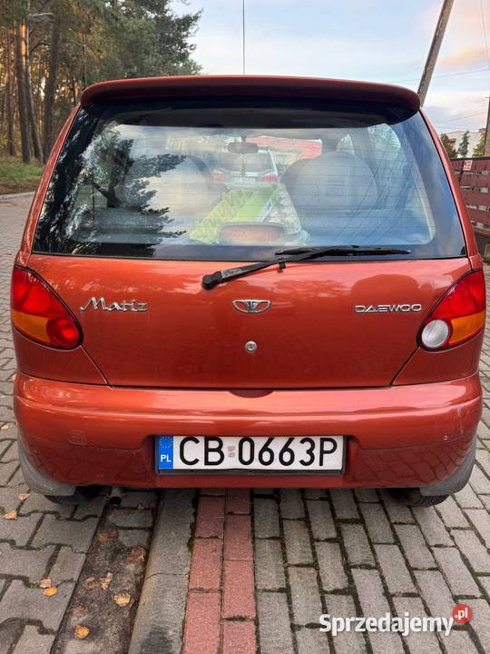 Daewoo Matiz 2001r Bydgoszcz sprzedam