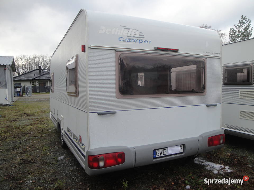 Przyczepa Dethleffs 500 namiot wc Kąpino