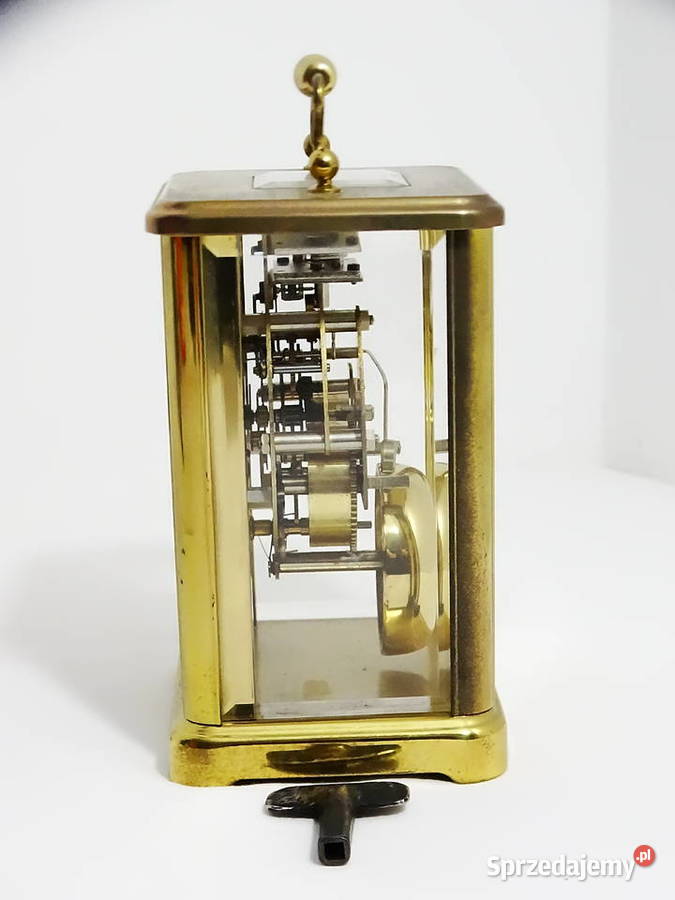 Zegar kominkowy kareciak Aug Schatz Shne Made in Biłgoraj