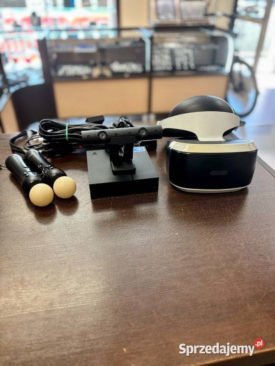Gogle VR Sony z kamerą i 2 kontrolerami Move Elbląg