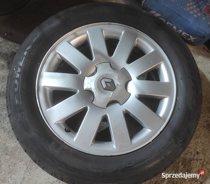 Koła aluminiowe 20555 R16 Renault 5x108 Rybnik sprzedam