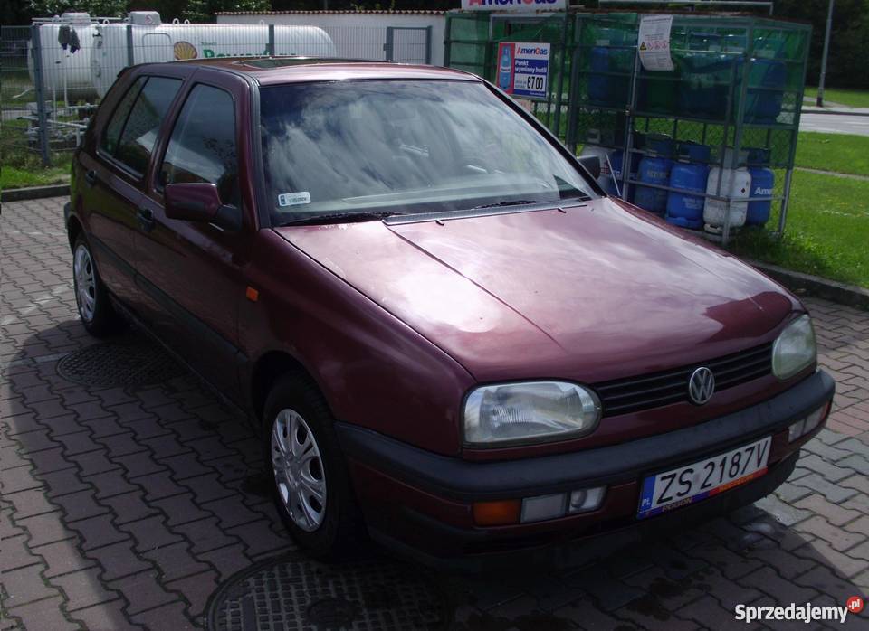 Volkswagen Golf 3 III Gl 18 90 LPG Gaz Przegląd Golf Szczecin