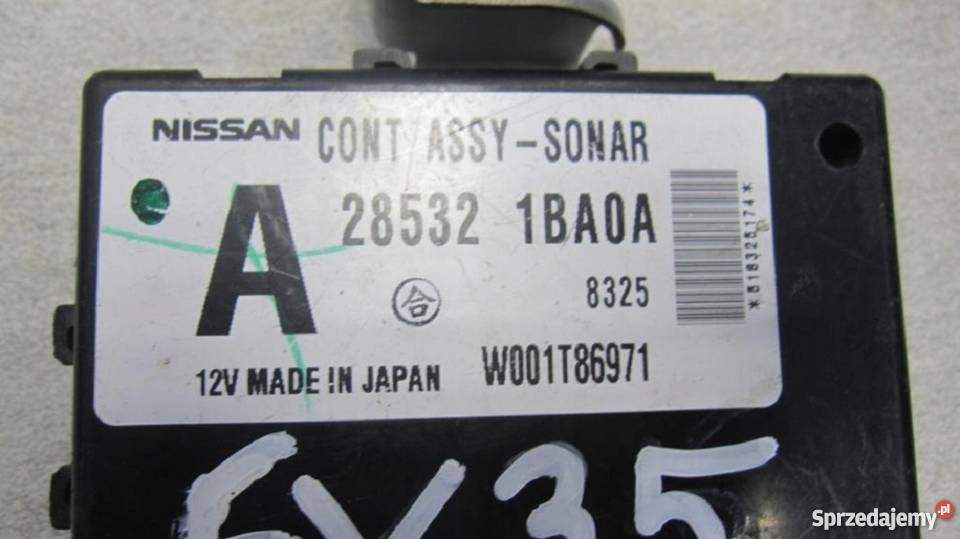 INFINITI EX FX35 FX50 KONTROLER SONAR PARKOWANIA Nowy Tomyśl