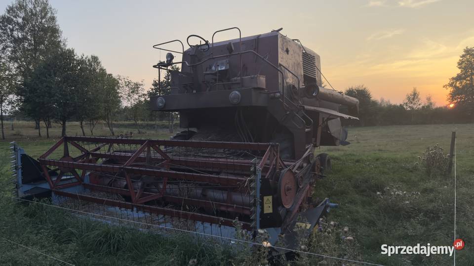 Kombajn Bizon ze stołem do rzepaku lubelskie