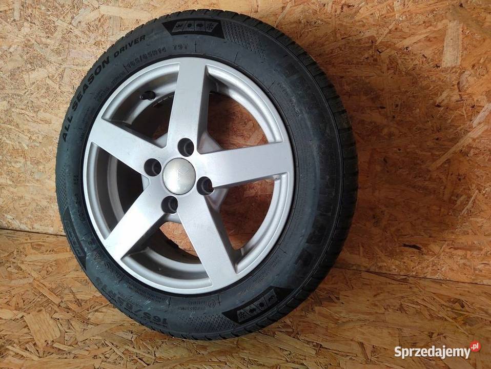 Felga Aluminiowa z Oponą Opel Karl ET 42 Felgi