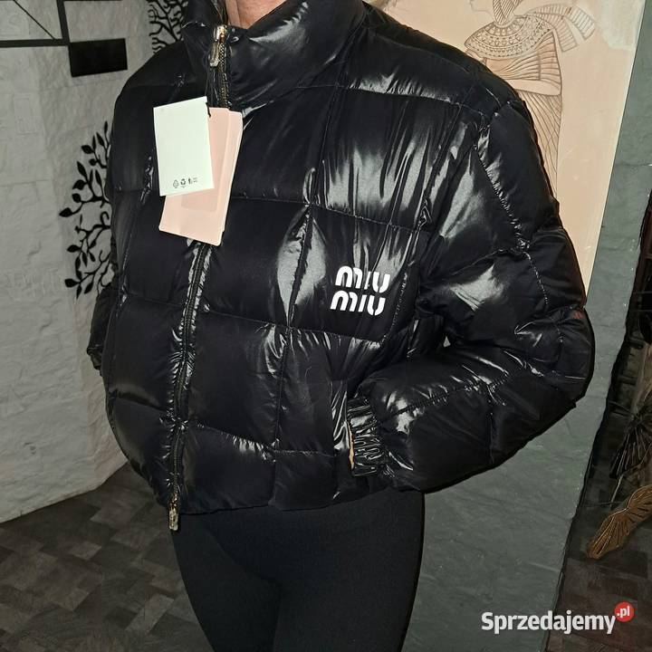Kurtka puchowa MIU MIU rozmiar M pomorskie Gdańsk