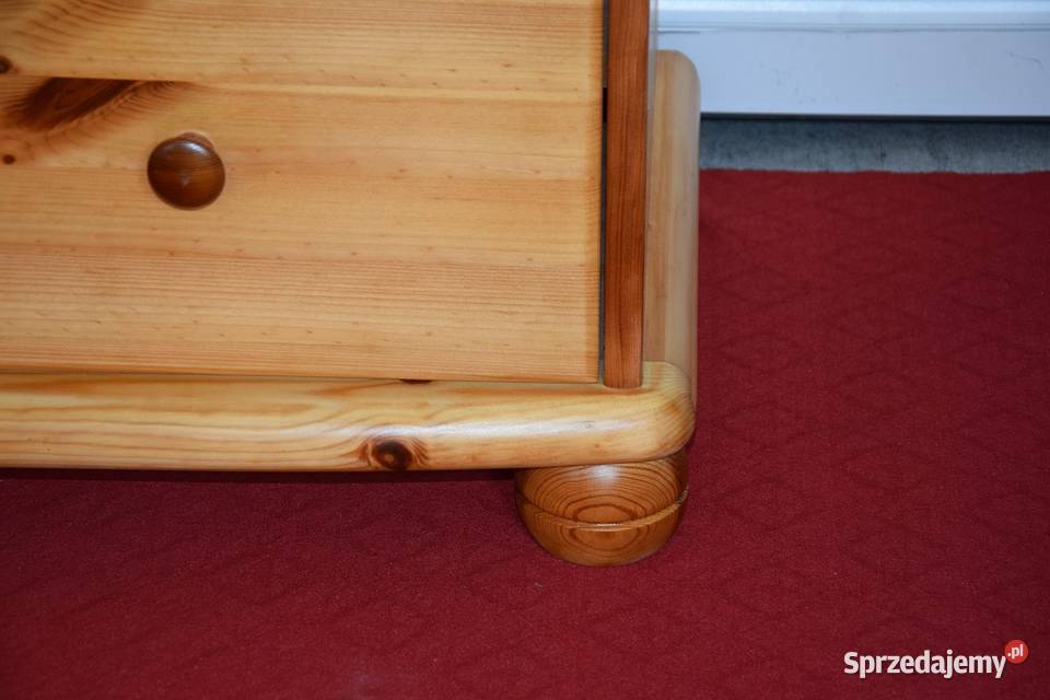 komoda z drewna sosnowego nowa warmińsko-mazurskie Olsztyn