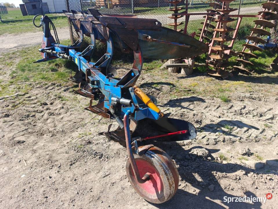 Pług 4 skibowy obrotowy Fiskars overum agrolux pomorskie