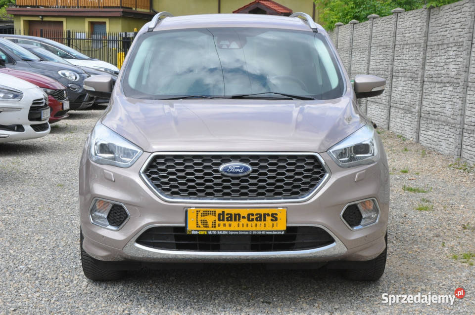 Ford Kuga Vignale Nowy Rozrząd Full Navi LED kurtyny powietrzne śląskie Dąbrowa Górnicza