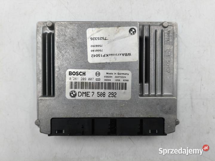Sterownik Silnika BMW 3 E46 318i 18i N42 7523838 osobowe Wyszków sprzedam