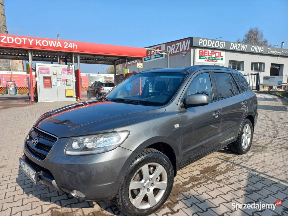 Hyundai Santa Fe 22 CRDi 2008r Napęd 4X4 Nowy Międzylesie