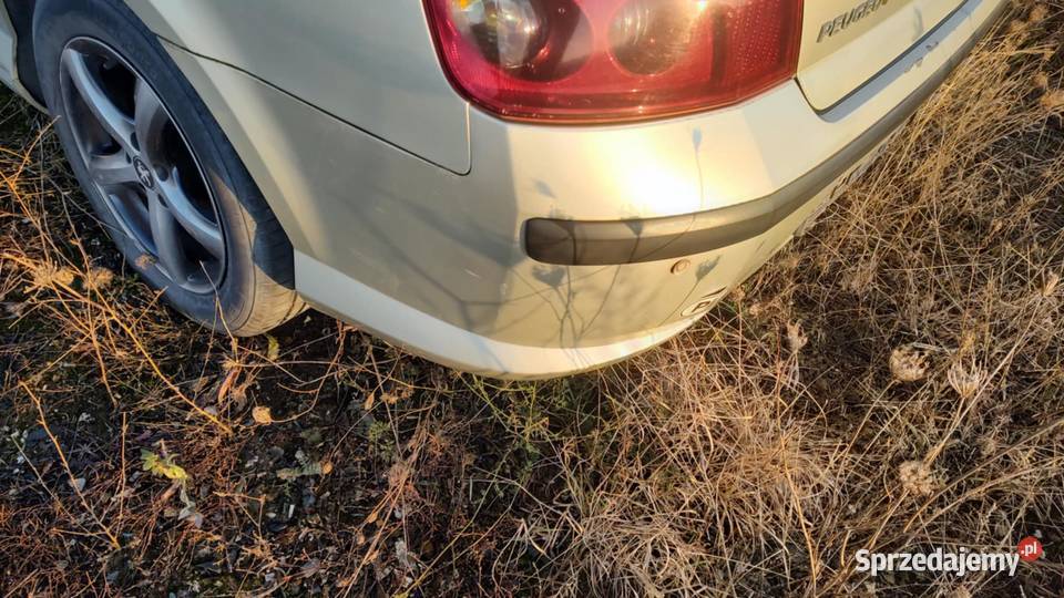 Zderzak tył tylny kompletny Peugeot 407 sedan Zderzaki Motoryzacja Książ Wielkopolski