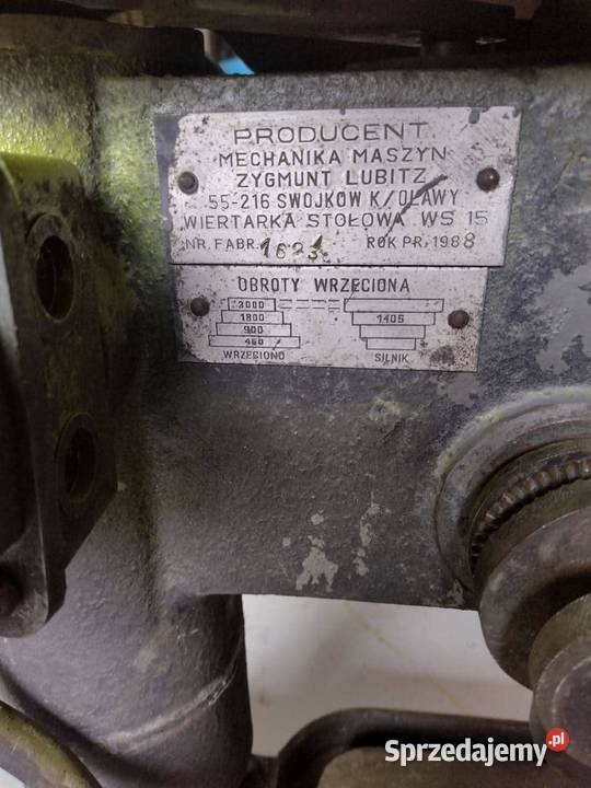 wiertarka stołowa WS15 Krosno