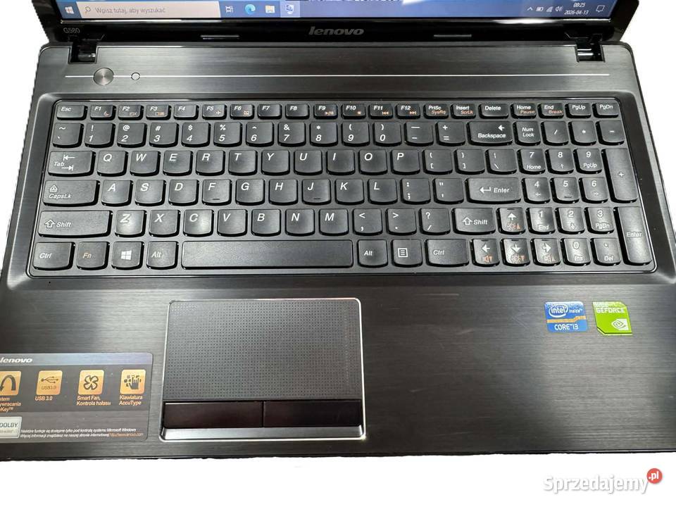 Laptop Lenovo G580 warmińsko-mazurskie