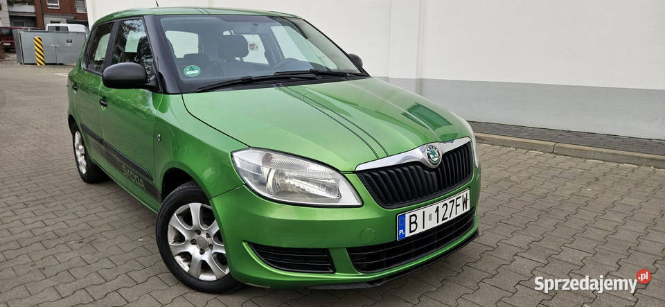Skoda Fabia II 2011r 12 benz gaz sekwencja2031r klimatyzacja Elbląg sprzedam