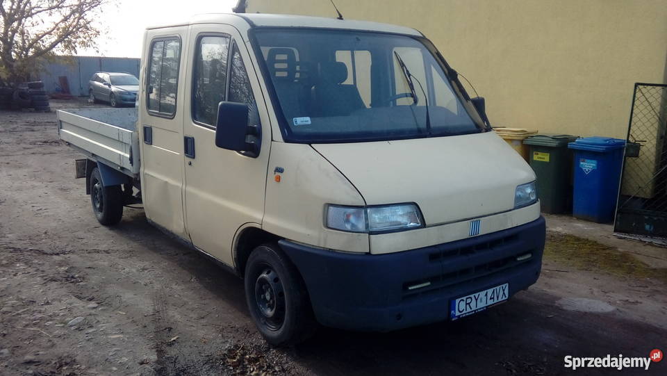 Fiat Ducato Dubel kabina 6 os 2500cm3 Motoryzacja Bursztynowo