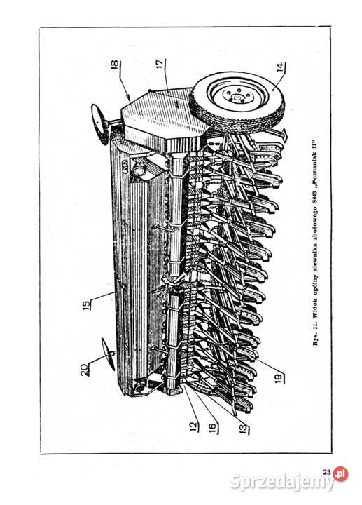 instrukcja obsługi i katalog częsci siewnik Stalowa Wola