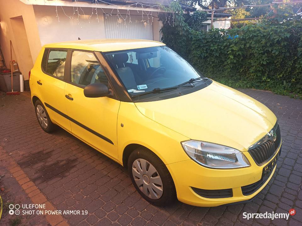 Skoda Fabia 2010 r uszkodzony silnik poj 12 225000km Szczecin