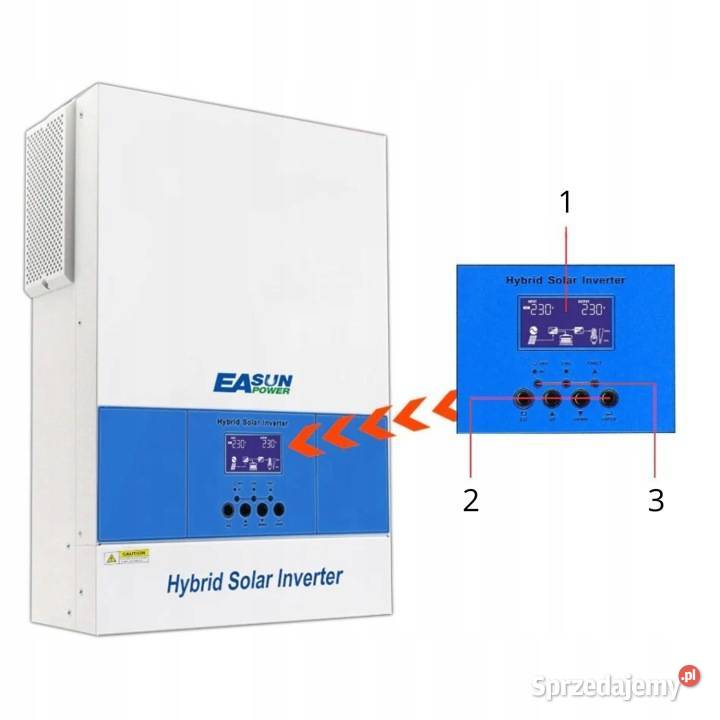 INWERTER SOLARNY HYBRYDOWY PRZETWORNICA EASUN Głogów
