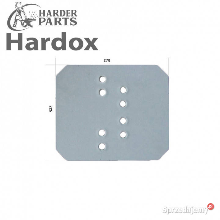 Nakładka HARDOX części do pługa UNIA grudziądz podlaskie Suwałki