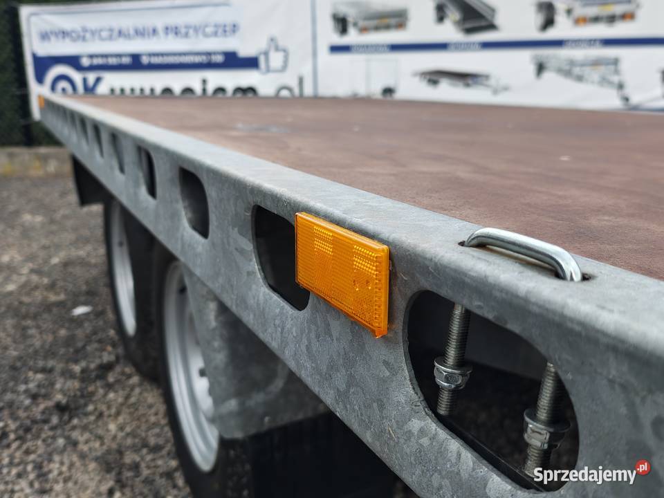 Wypożyczalnia Wynajem przyczep WIOLA Platforma 3