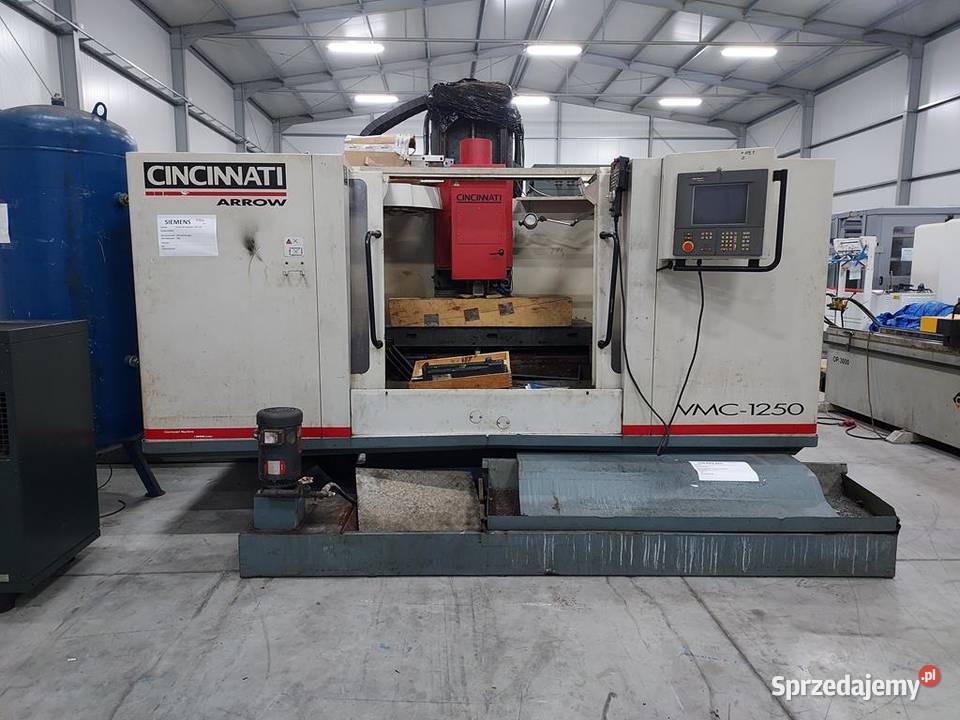 Frezarka CNC CINCINNATI ARROW VMC 1250 1999 7761 Warszawa