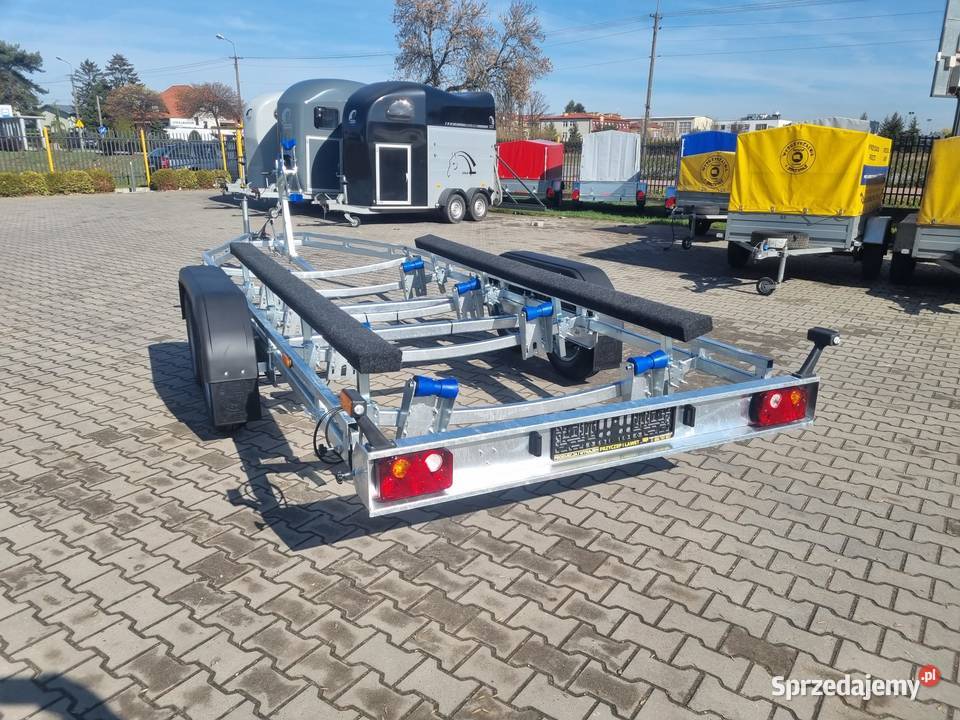 Przyczepa podłoodziowa ciężarowa 255 szeroka do Lesznowola sprzedam