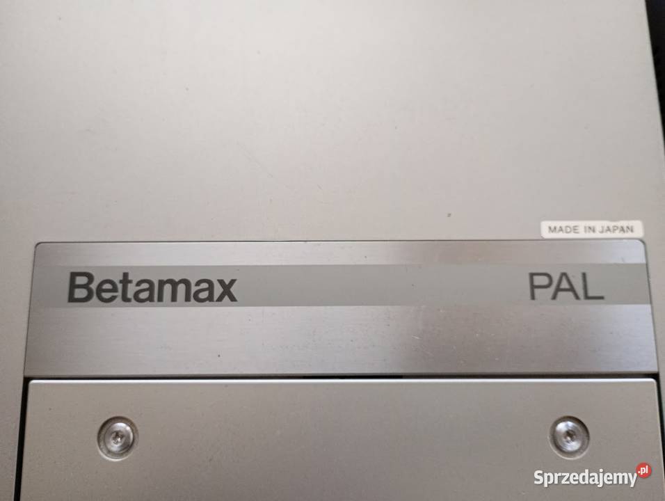 Kolekcjonerski Betamax Wideo Tuner Aparat SONY wielkopolskie Wagowo sprzedam