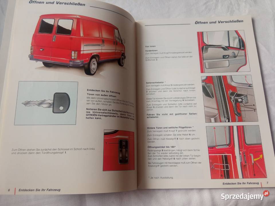 Instrukcja obsługi do Citroen C25