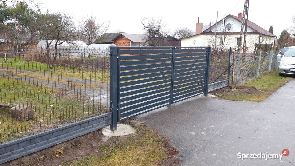 Montaz ogrodzen panelowe z materialami Janów Lubelski usługi budowlane