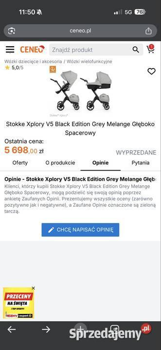 Sprzedam wózek 3w1 Żary